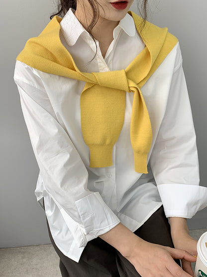 xakxx Simple Casual 5 Colors Shawl&Scarf