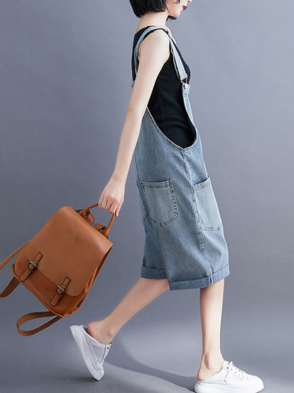 xakxx Original With Pocket Denim Overalls