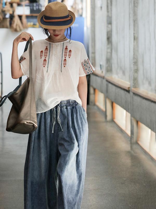 xakxx Cotton Original Loose Wide Leg Pants