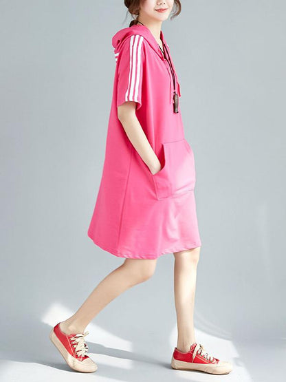 xakxx Casual With Pocket Hoodies&Dress