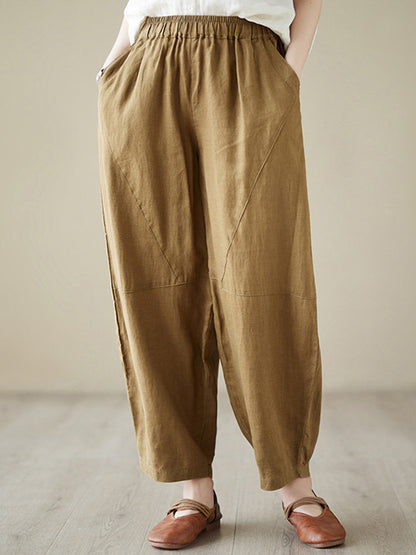 xakxx Harem Pants Loose Casual Pants Bottoms