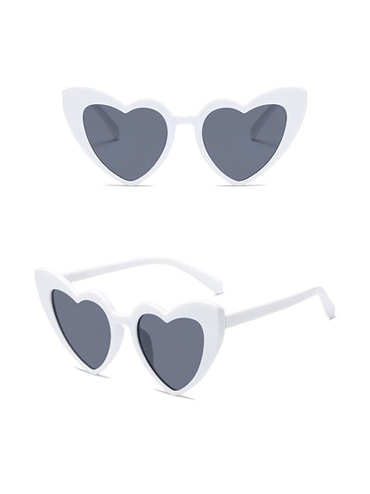 xakxx Heart Shape Sun Protection Sunglasses Accessories