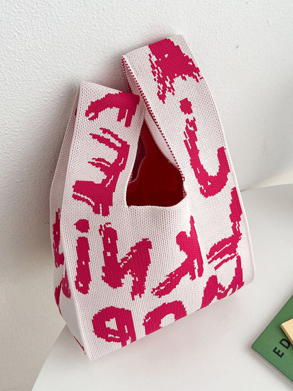xakxx Original Graffiti Contrast Color Bags Accessories