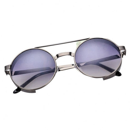 xakxx Retro Round Lens Frame 2 Colors Sunglasses