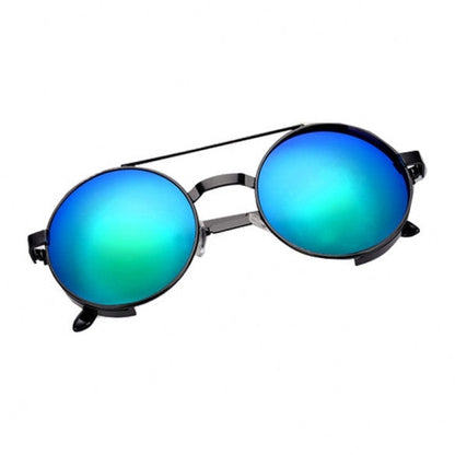 xakxx Retro Round Lens Frame 2 Colors Sunglasses