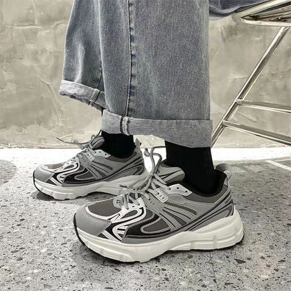 xakxx Sneakers Women Fashion Platform Vulcanized Shoes 42 Spring Breathable Women's Chunky Sneakers Size 41 Zapatillas Mujer