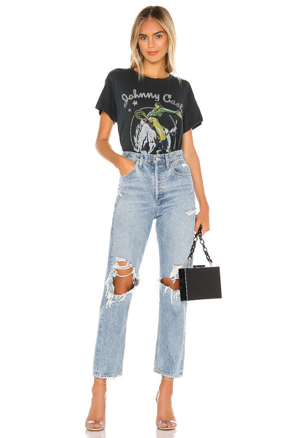xakxx  Women High Quality Summer Cotton T Shirt Short Sleeve O Neck Tees Ladies Casual Tee Shirt Street Wear Top