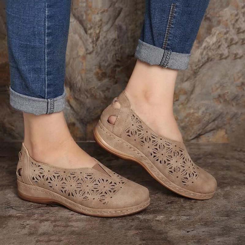 xakxx Women Sandals Plus Size Wedges Shoes For Women Retro Heels Sandals Summer Woman Shoes Chaussures Femme Platform Sandals
