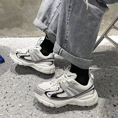 xakxx Sneakers Women Fashion Platform Vulcanized Shoes 42 Spring Breathable Women's Chunky Sneakers Size 41 Zapatillas Mujer