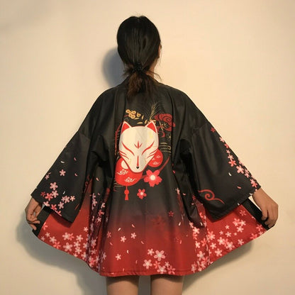 xakxx Womens tops and blouses  harajuku kawaii shirt Japanese streetwear outfit kimono cardigan female yukata blouse women AZ004