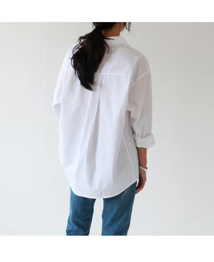 Casual Loose Women Shirts  Autumn New Fashion Collar Plus Size Blouse Long Sleeve Buttons White Shirt Women Tops Streetwear