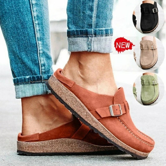 xakxx Women Loafers Retro Shoes Slip On Ladies Comfort Flats Platform Female Zapatos Mujer New Plus Size Casual Woman Summer Flat