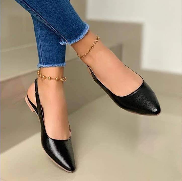 xakxx Back to school supplies Summer Wedges Sandals Women Shoes Classic Pointed Toe Buckle Ankle Shoes For Female Solid Color Slingback Slippers