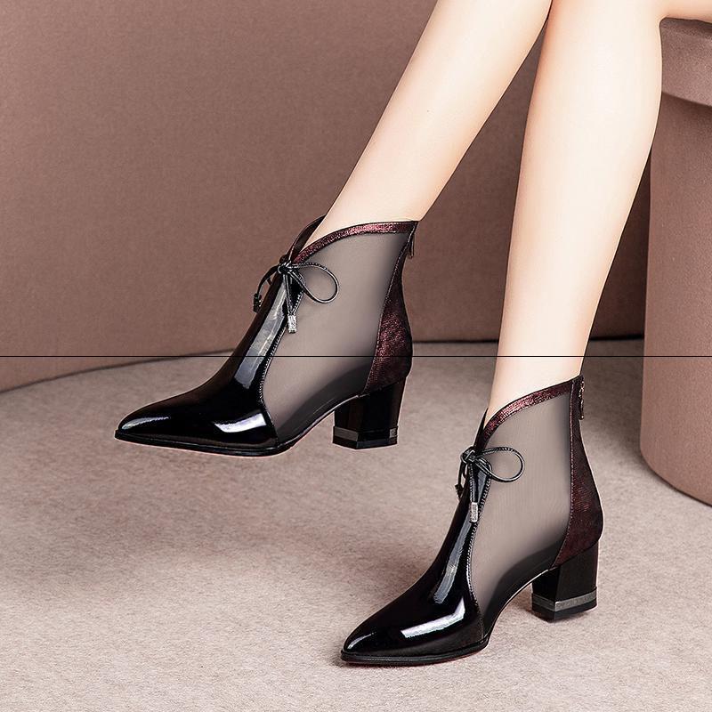 xakxx  Women High Heels Summer Pointed Pumps Sandals Sexy High Heels Female Summer Shoes Breathable Female Pumps Mujer