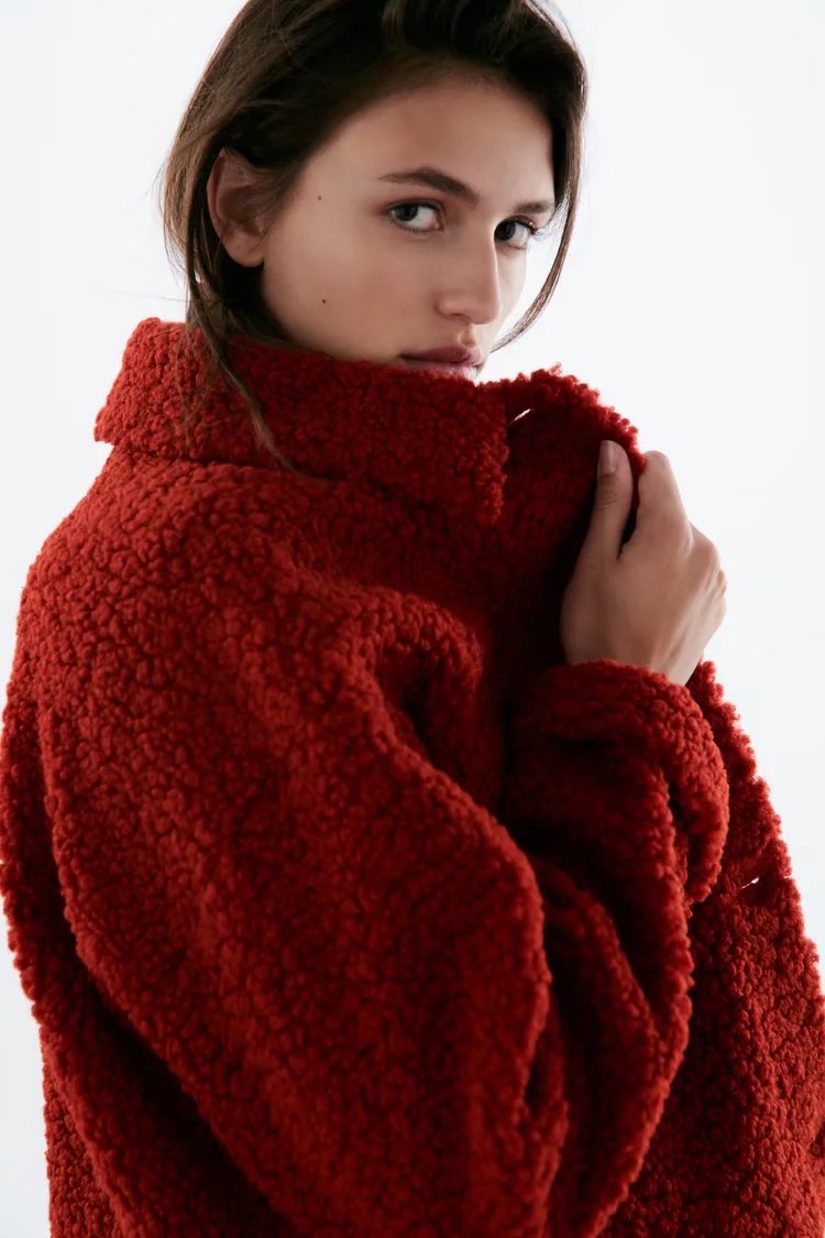 xakxx Winter New Henin Fur Coat Sheepsheared Grain Coat Women's Short Lamb Loose European Station Wool Coat Thick Jacket