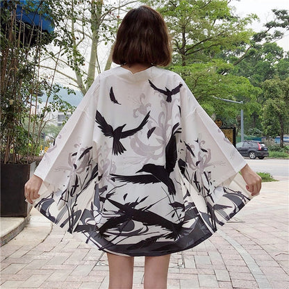 xakxx xakxx Womens tops and blouses harajuku kawaii shirt Japanese streetwear outfit kimono cardigan female yukata blouse women  AA001