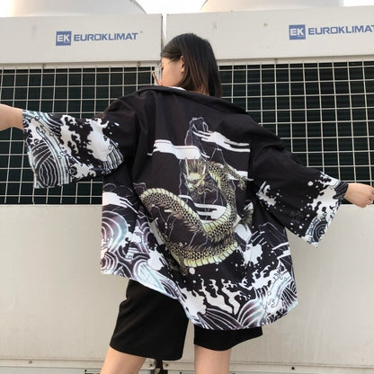 xakxx xakxx Womens tops and blouses harajuku kawaii shirt Japanese streetwear outfit kimono cardigan female yukata blouse women  AA001