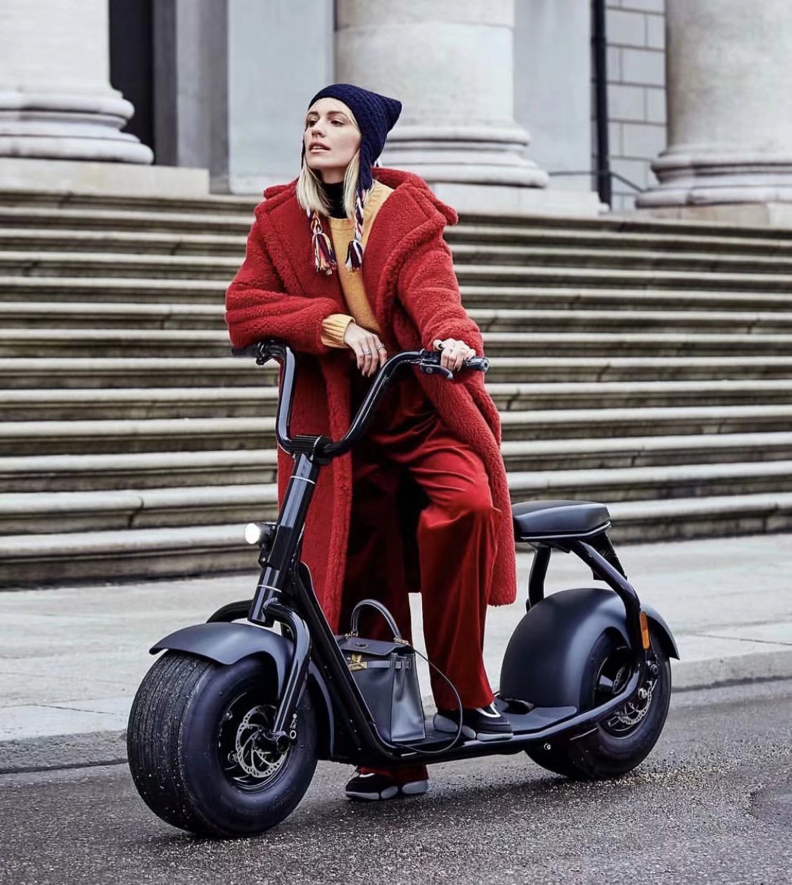 xakxx Autumn Winter Women's Loose Jackets Lamb Wool Oversize Coats Round Neck Outwear Female Coats Long Sleeve Cotton Clothing