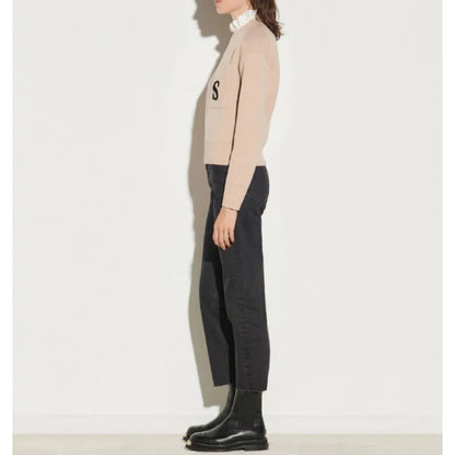 xakxx xakxx Solid Color Knit Autumn Casual Tops for Women's Clothing Elegant Blouses Full Length for Cardigan