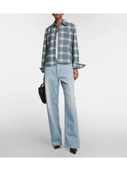 xakxx xakxx Matching Korean Summer Green Label Wide Leg Jeans Vintage Women's Pants Fashion Trousers