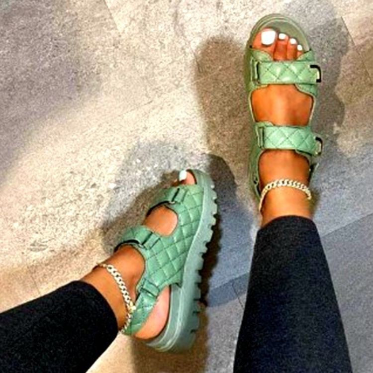 xakxx Summer Platform Women Sandals Black  Casual Outdoor Fashion Comfortable Causal Ladies Sandals High Quality Beach Shoes
