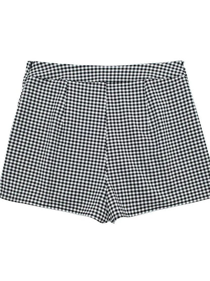 xakxx xakxx - Women's wear  new spring and summer new new women's wear black and white small plaid short suit coat A-line short skirt pant