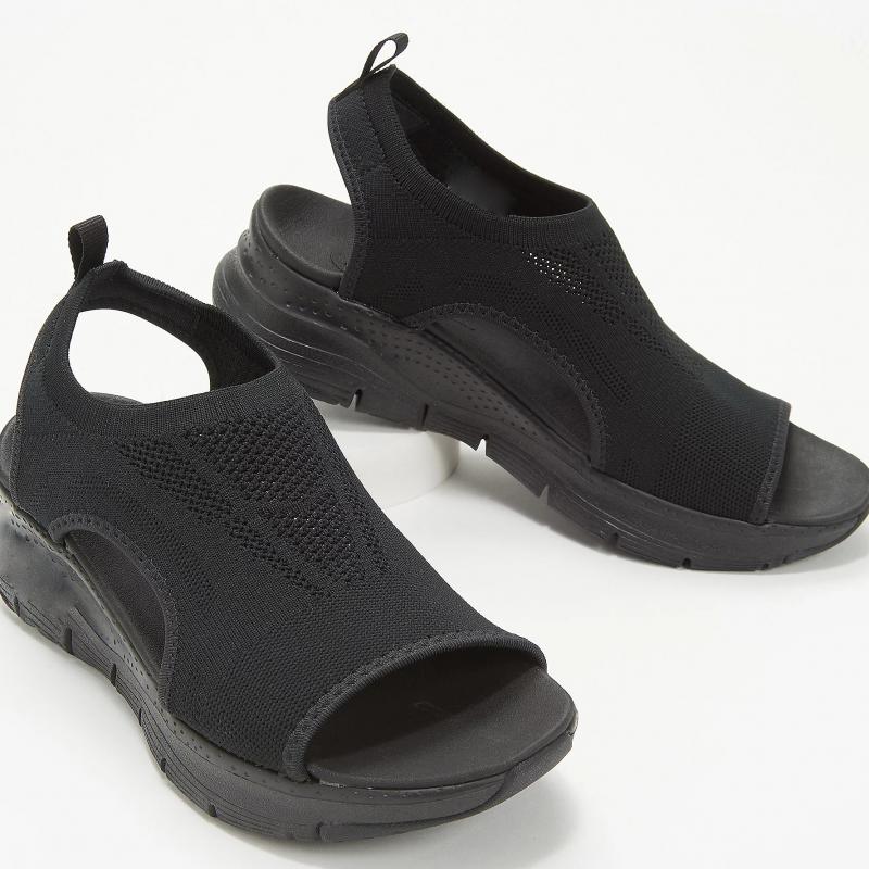 xakxx Plus Size Women's Shoes Summer Comfort Casual Sport Sandals Women Beach Wedge Sandals Women Platform Sandals Roman Sandals