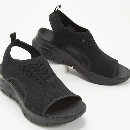 xakxx Plus Size Women's Shoes Summer Comfort Casual Sport Sandals Women Beach Wedge Sandals Women Platform Sandals Roman Sandals
