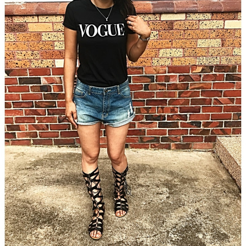 xakxx Fashion Rome Shies Women Sandals Thong Bandage Bohemian Beach Shoes Summer Knee High Flat Shoes Plus Size Sandals