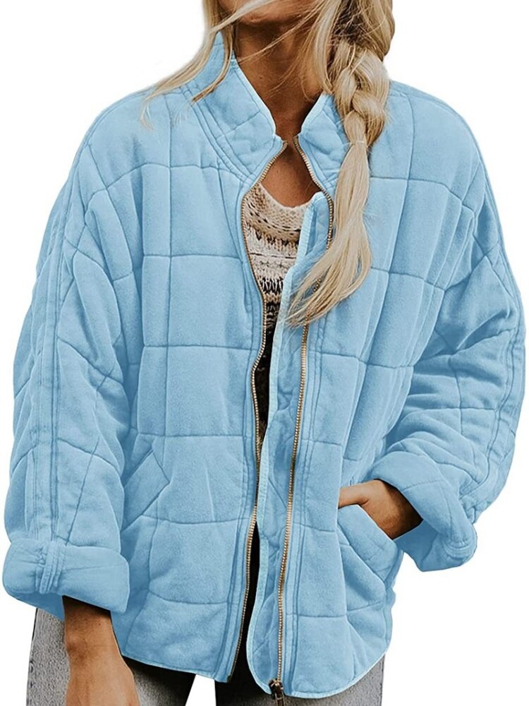xakxx Coats Woman Winter  Jacket Varsity Vintage Clothes Loose Bomber Thickened Warm Tops Streetwear Fashion Women Heavy Jackets