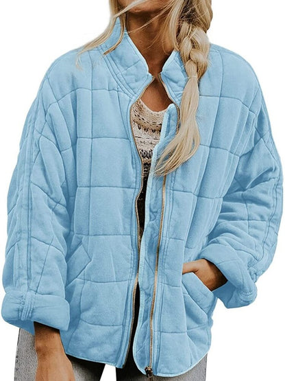 xakxx Coats Woman Winter  Jacket Varsity Vintage Clothes Loose Bomber Thickened Warm Tops Streetwear Fashion Women Heavy Jackets