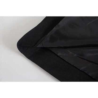 xakxx - New Women's  Temperament Fashion Sweet Multi Color Button Pleated Slim Fit Long Sleeve Dress Group
