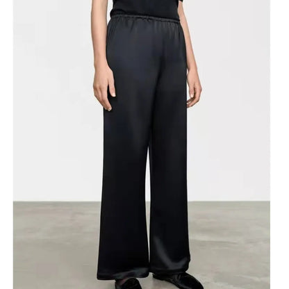 xakxx xakxx  Women's Pants Baggy Summer  Fluid  Prom Trousers Straight Streetwear Korean Fashion