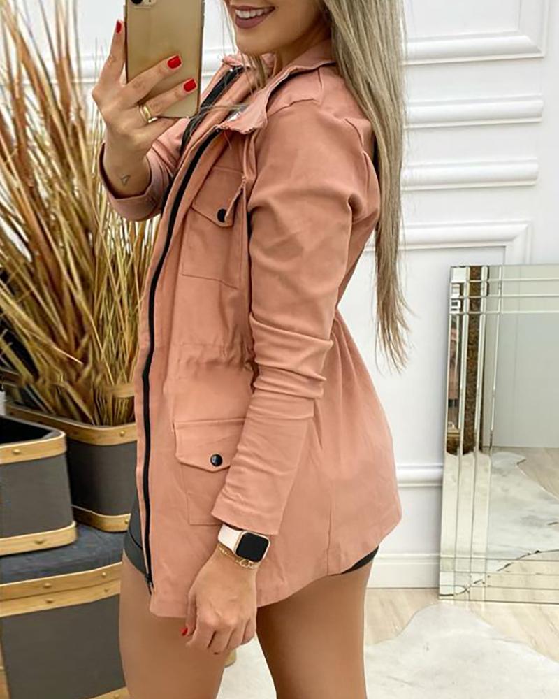 xakxx Autumn outfits  Autumn Fashion Women  Blazer Fall Clothing Lady Jackets  Pockt Design Casual Coat Tops
