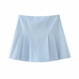 xakxx xakxx - New women's  wide pleated pants skirt wide version suit coat lapel long sleeve loose straight sleeve suit coat