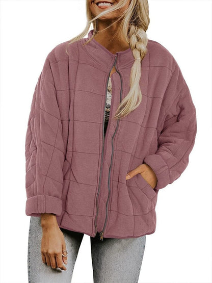 xakxx Coats Woman Winter  Jacket Varsity Vintage Clothes Loose Bomber Thickened Warm Tops Streetwear Fashion Women Heavy Jackets