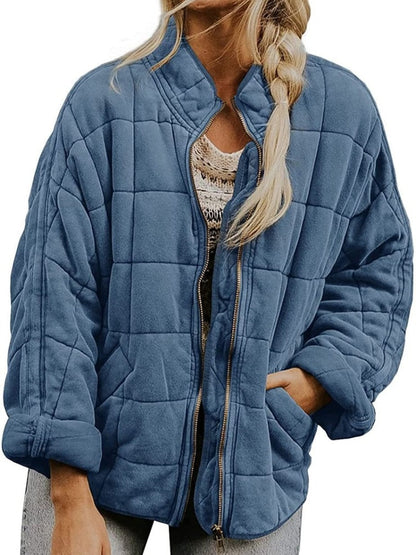 xakxx Coats Woman Winter  Jacket Varsity Vintage Clothes Loose Bomber Thickened Warm Tops Streetwear Fashion Women Heavy Jackets