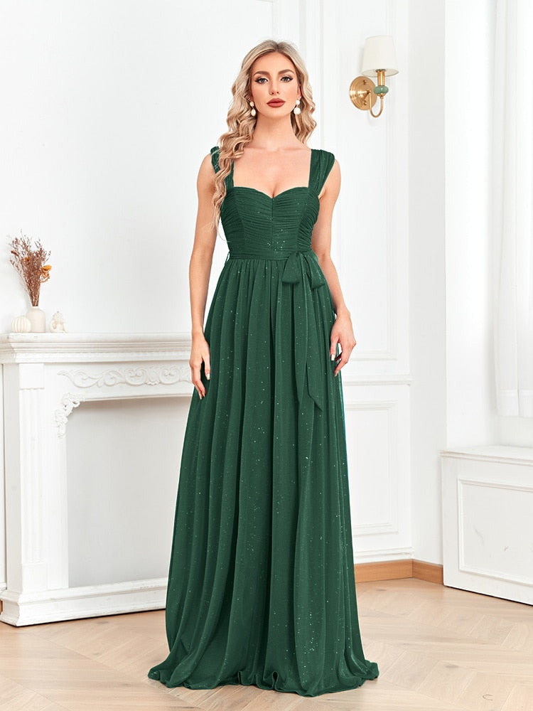 xakxx Blue Shining Long Evening Dress  Luxury Sexy Slit Formal Prom Women Elegant Party Gowns Chic Maxi Dresses