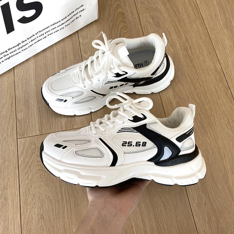 xakxx Sneakers Women Fashion Platform Vulcanized Shoes 42 Spring Breathable Women's Chunky Sneakers Size 41 Zapatillas Mujer