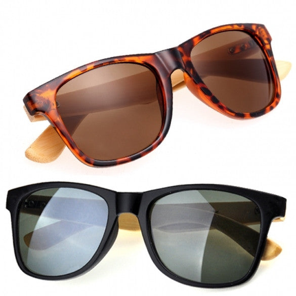 xakxx Handmade Bamboo Legs Eyewear Eyeglasses Rivet Sunglasses UV 400