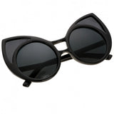 xakxx Unisex Cute Animal Shape Round Plastic Frame Casual Outdoor Sunglasses
