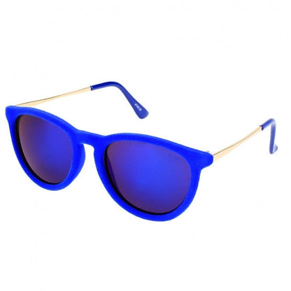 xakxx Vintage Style Women Shade Round Retro Metal Frame Sunglasses