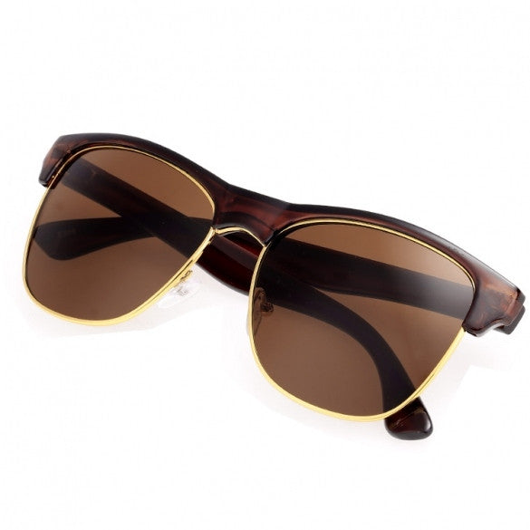 xakxx Women's European Style Round Big Lens Eyewear Shades Sunglasses