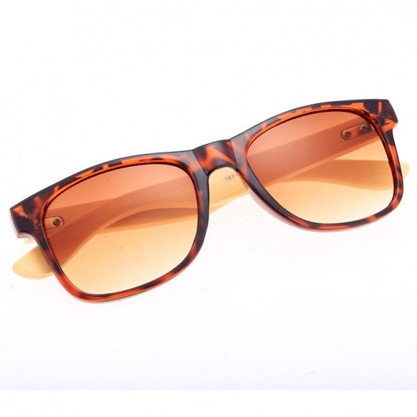 xakxx Vintage Style Casual Bamboo Leg Sunglasses
