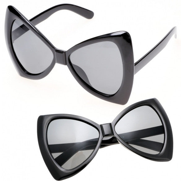 xakxx New Fashion Women's European Style Sunglasses Bowknot Frame Big Lens Eyewear Shades Glasses
