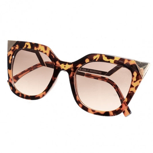 xakxx Women's Retro Square Frame Big Lens Eyewear Shades Sunglasses