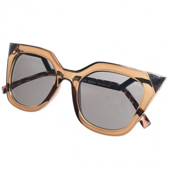 xakxx Women's Retro Square Frame Big Lens Eyewear Shades Sunglasses