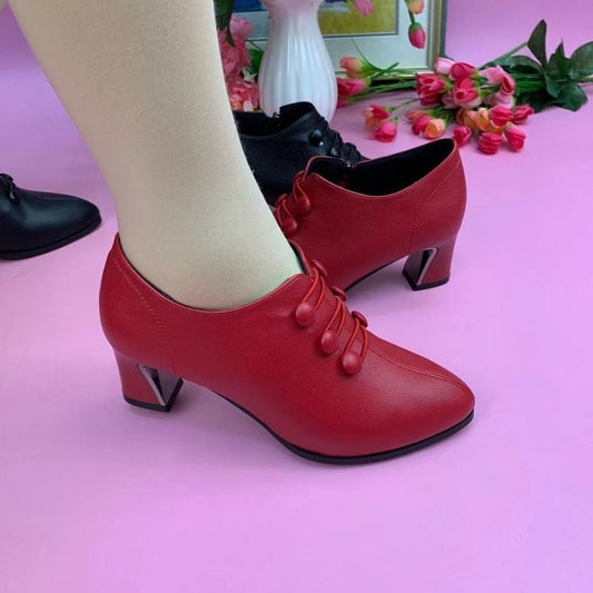 xakxx Hot Sale Classic Women's Shoes Pointed Toe Pumps Patent Leather Dress High Heels Boat Party Wedding Zapatos Mujer Red Wedding