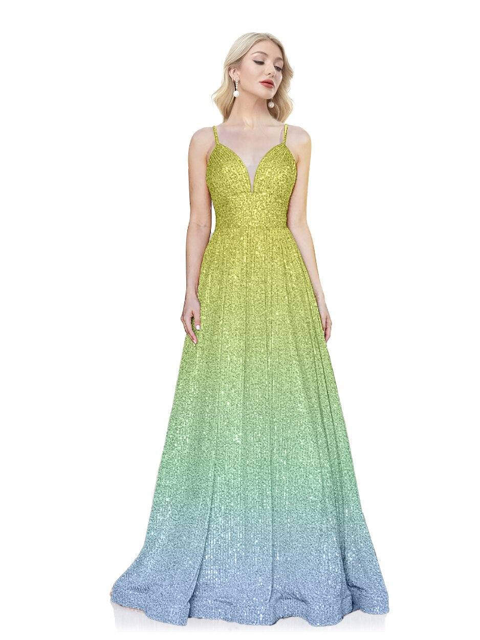 xakxx Elegant Green Red Evening Dress Formal Cocktail Gowns  Women Long Backless Luxury Wedding Party Maxi Prom Dresses