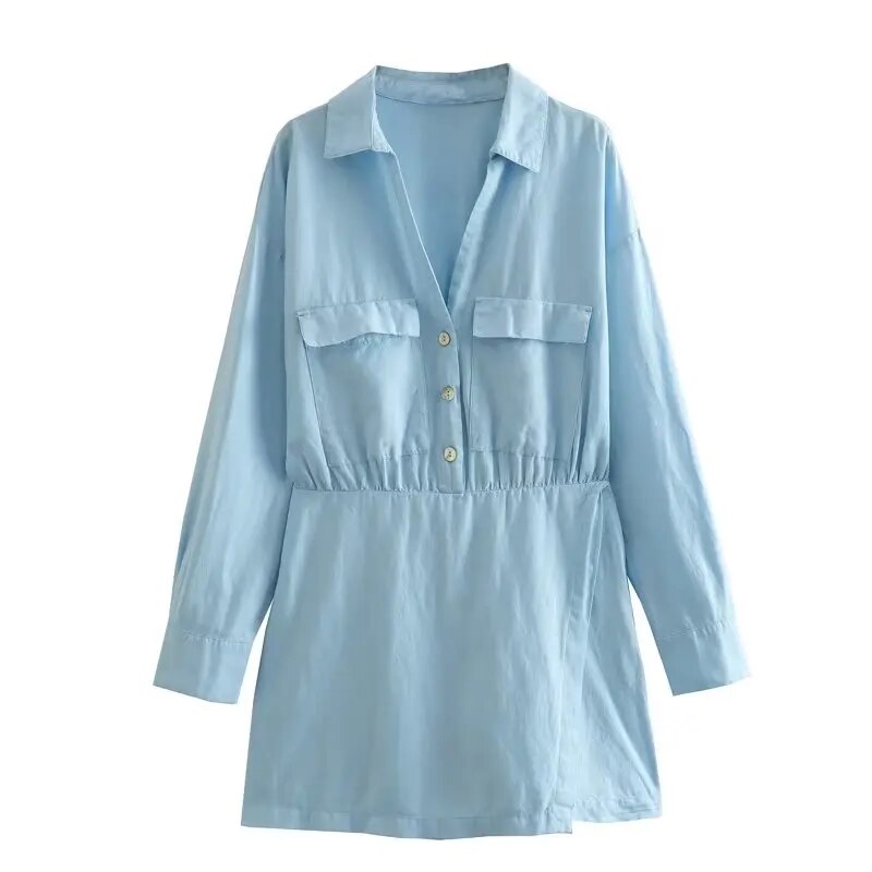 xakxx - New style women's casual retro  sweet Ruili thin waist linen blended short shirt jumpsuit 8372068